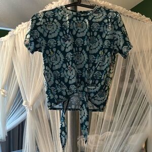 Pokémon Water Type Front Tie Top